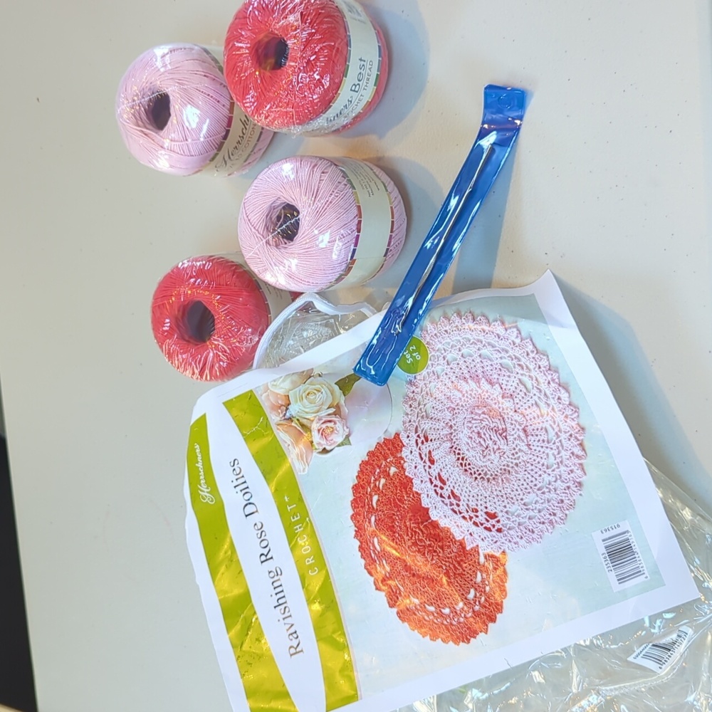 Rose Doilie making kit